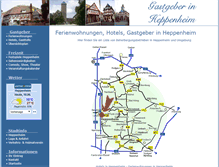 Tablet Screenshot of heppenheim-tourismus.de